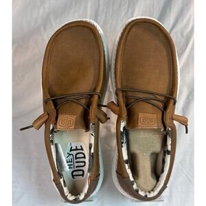 Hey Dude Wally Fish Lure Brown Mens Size 7